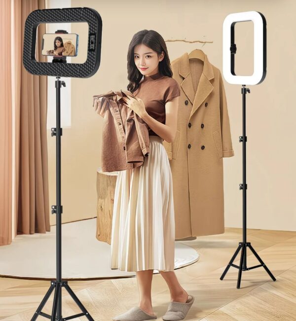 Rechargeable Fill light for live streaming and videography