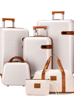Anti-Crack  6 in 1 Suitcase