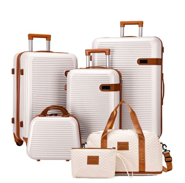 Anti-Crack  6 in 1 Suitcase