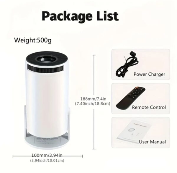 4K Android Smart Projector