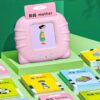 Card-inserting early childhood education machine
