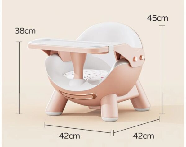 WhatsApp-Image-2026-05-06-at-7.25.53-PM-1.jpeg Baby High Chair, Anti-tipping, Low-profile, Portable Infant Seat, Home Use, Child Dining Seat