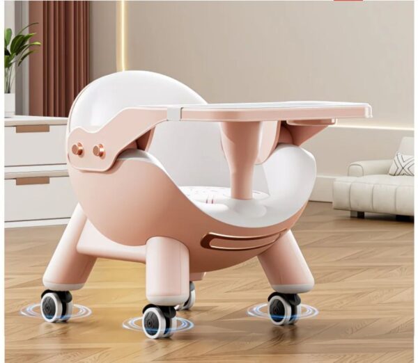 WhatsApp-Image-2026-05-06-at-7.25.55-PM.jpeg Baby High Chair, Anti-tipping, Low-profile, Portable Infant Seat, Home Use, Child Dining Seat