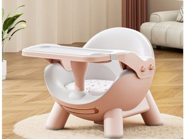 WhatsApp-Image-2026-05-06-at-7.25.56-PM.jpeg Baby High Chair, Anti-tipping, Low-profile, Portable Infant Seat, Home Use, Child Dining Seat
