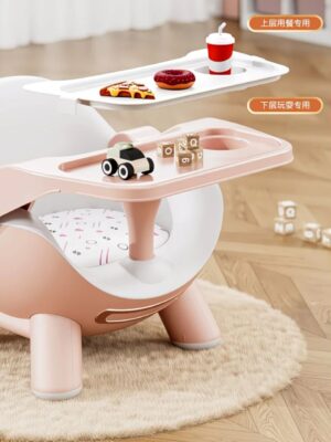 Baby High Chair, Anti-tipping, Low-profile, Portable Infant Seat, Home Use, Child Dining Seat