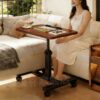 Bedside table, bedroom movable coffee table, living room creative side table, home balcony storage rack, corner table, storage rack