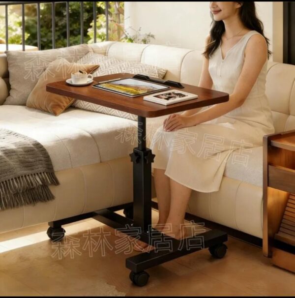 Bedside table, bedroom movable coffee table, living room creative side table, home balcony storage rack, corner table, storage rack