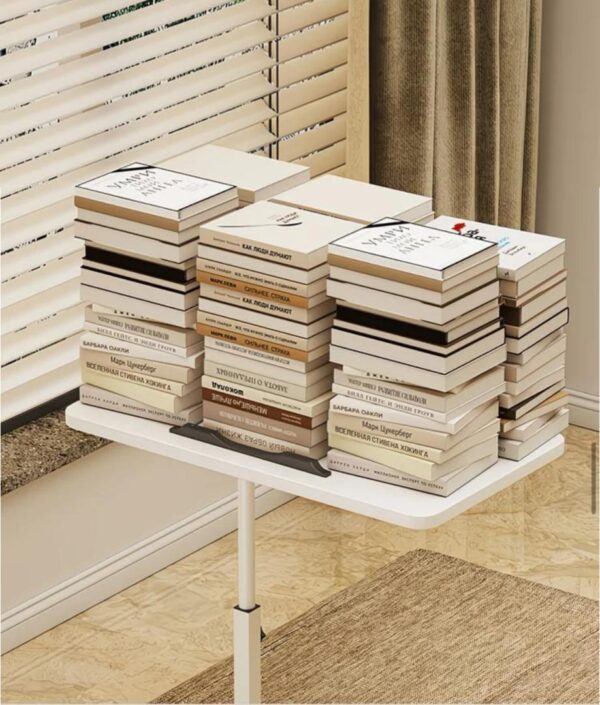 Bedside table, bedroom movable coffee table, living room creative side table, home balcony storage rack, corner table, storage rack