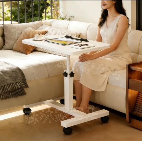 Bedside table, bedroom movable coffee table, living room creative side table, home balcony storage rack, corner table, storage rack