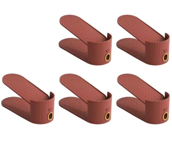 Adjustable Shoe Stand Pink